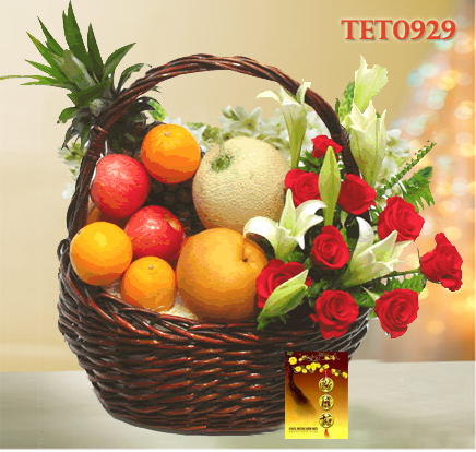 Vietnam fruit and flower, flower basket to vietnam, vietnam florist, florists , vietnam , flowers, send gift and flower to vietnam, saigon, ha noi, nha trang, danang, flower, hue, kien giang